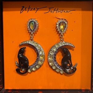 Betsey Johnson JINGLE BELL BLING CHRISTMAS GINGERBREAD STUD - Boucles D'oreilles - Pink/rose